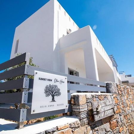 Naxos Agia Anna Sunset View Olive House Διαμέρισμα Εξωτερικό φωτογραφία